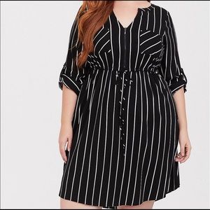 Torrid striped dress